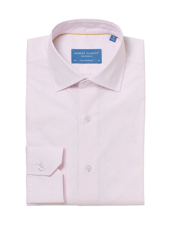 ロバート タルボット メンズ トップス シャツ プリント Robertalbott Reynolds Contemporary Circle Print Shirt Pink ピンク 47,880円