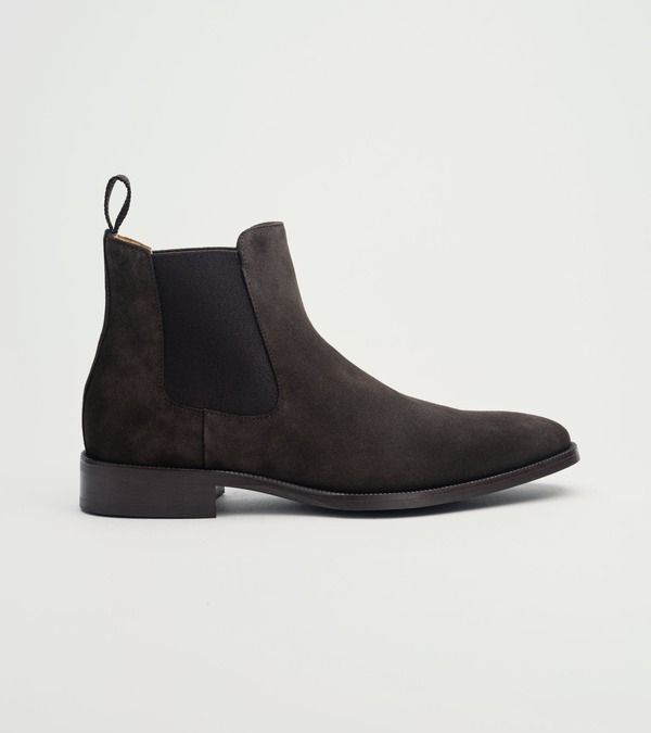 ジャック アーウィン メンズ シューズ ブーツ・レインブーツ チェルシーブーツ チェルシー Jack Erwin Ellis Chelsea Boot Brown Suede ブラウン