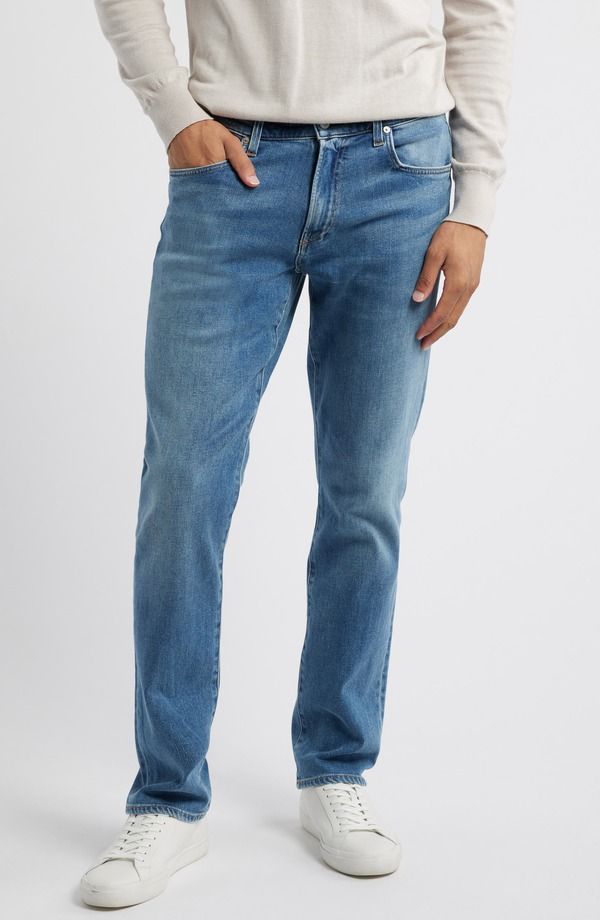 シチズンズ オブ ヒューマニティ メンズ ボトムス デニムパンツ コットン ジーンズ Citizens of Humanity Gage Slim Straight Stretch Cotton Cashmere Jeans Anders