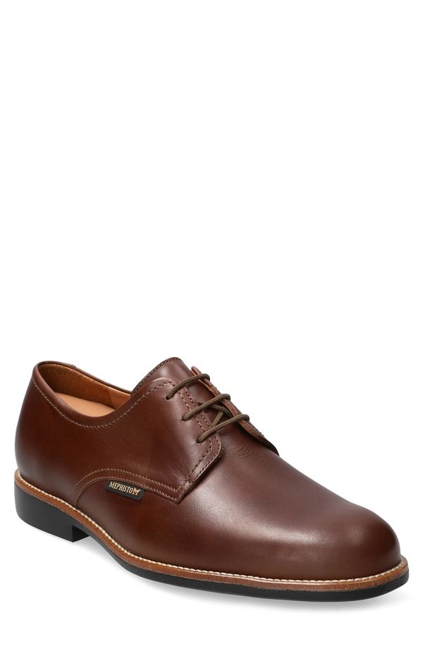 メフィスト メンズ シューズ ダービー Mephisto Fedrick Derby Brown Hop32658 ブラウン