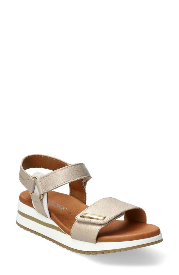 メフィスト レディース シューズ ヒール サンダル アンクル Mephisto Jeanie Ankle Strap Sandal Beige ベージュ