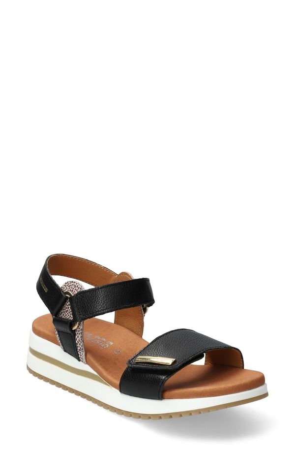 メフィスト レディース シューズ ヒール サンダル アンクル Mephisto Jeanie Ankle Strap Sandal Black ブラック