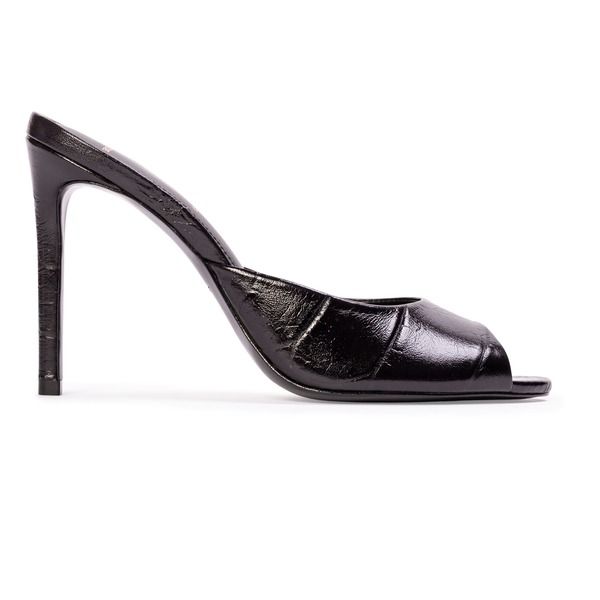 ブラックスエードスタジオ レディース シューズ サンダル BLACK SUEDE STUDIO Alessia Croc Mule Black Croc Leather ブラック