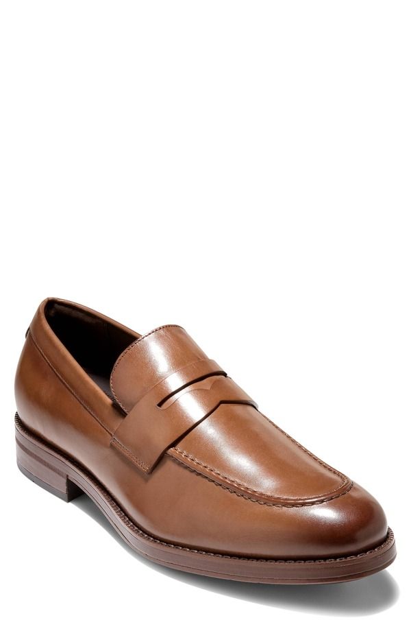 コールハーン メンズ シューズ スリッポン・ローファー Cole Haan Ledley Grand Penny Loafer British Tan Dark Natural タン