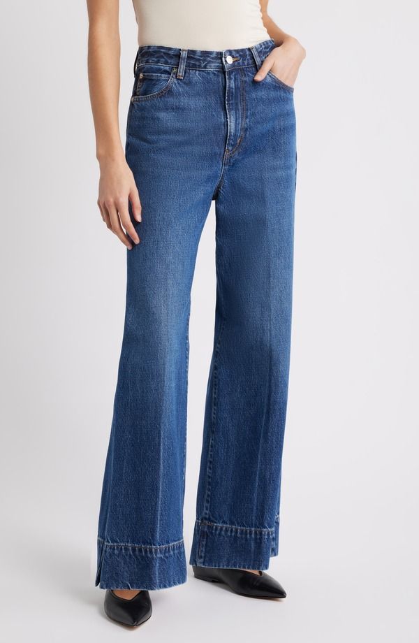 フレーム レディース ボトムス デニムパンツ ハイウエスト フレア ジーンズ FRAME The Pixie Slice High Waist Flare Leg Jeans Headliner
