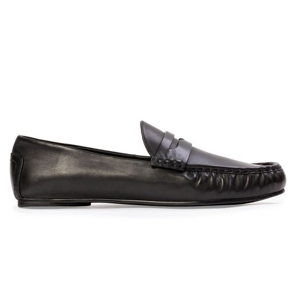 ブラックスエードスタジオ レディース シューズ サンダル レザー BLACK SUEDE STUDIO Darlyn Leather Mocassin Black Leather ブラック