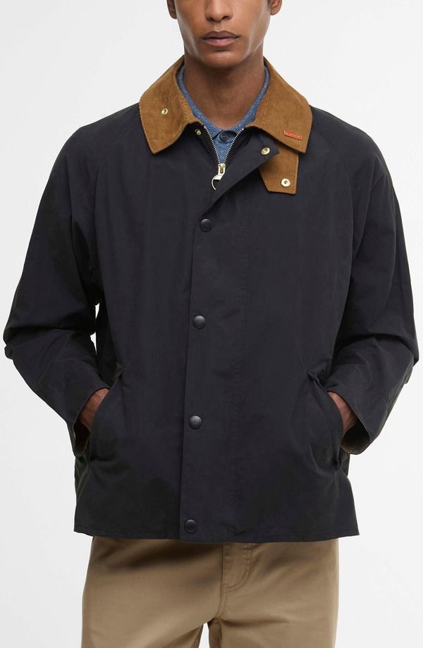 バブアー メンズ アウター ジャケット・ブルゾン Barbour Icons Transport Casual Jacket Dark Navy ネイビー