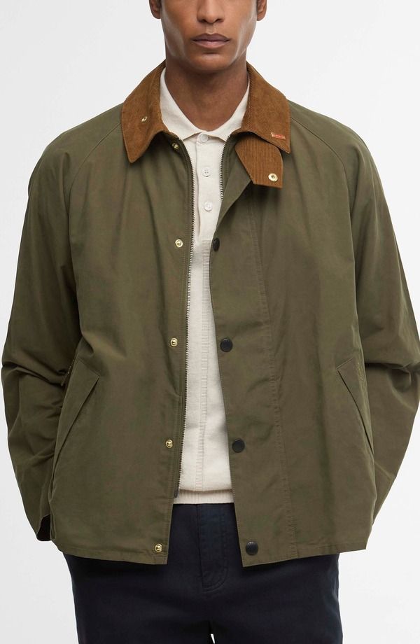 バブアー メンズ アウター ジャケット・ブルゾン Barbour Icons Transport Casual Jacket Ivy Green グリーン
