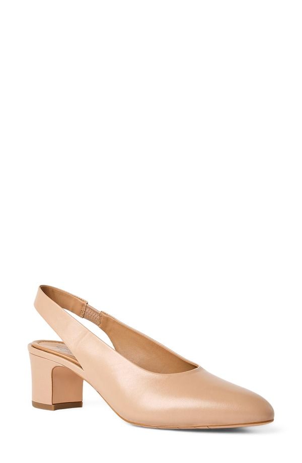 アクアタリア レディース シューズ ヒール Aquatalia Trevi Slingback Pump Sand Nappa サンド