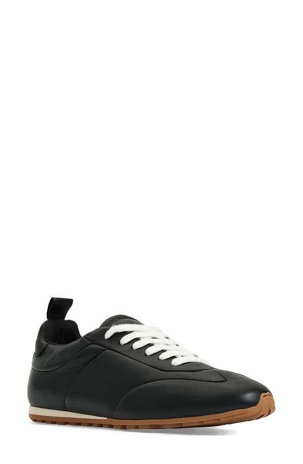 アクアタリア レディース シューズ スニーカー Aquatalia Oasis Weatherproof Sneaker Black Leather ブラック