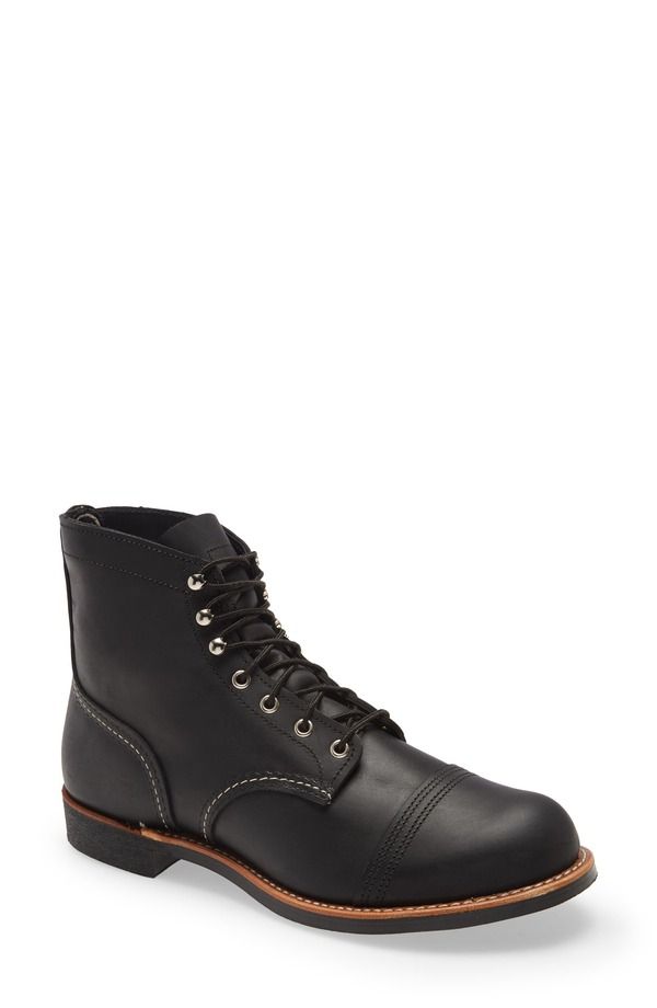 レッドウィング メンズ シューズ ブーツ・レインブーツ Red Wing Iron Ranger Boot Black Harness ブラック