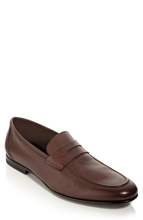 トゥーブート メンズ シューズ ローファー TO BOOT NEW YORK Ravello Penny Loafer Medium Brown ブラウン