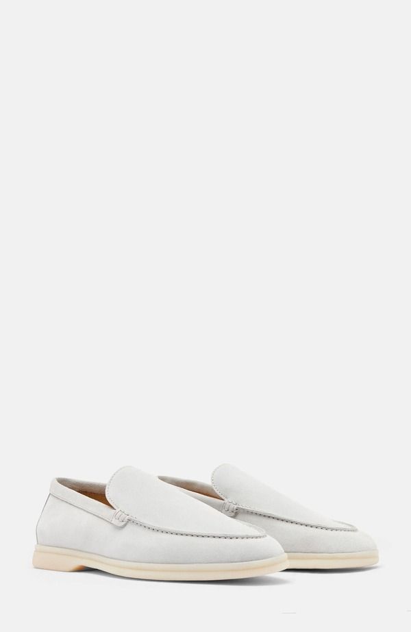 スカロッソ メンズ シューズ ローファー SCAROSSO Ludovico Loafers Ice Suede