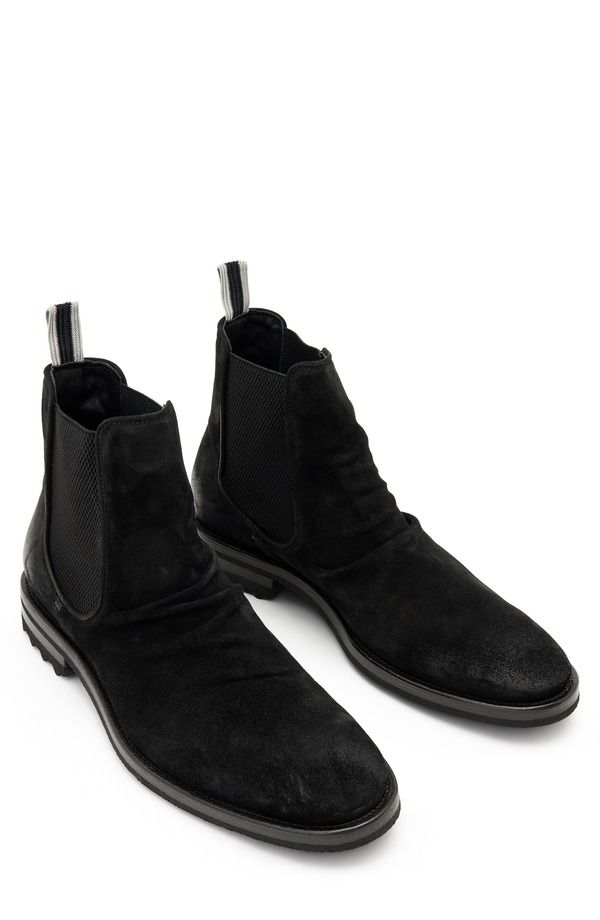 ジョンバルベイトス メンズ シューズ ブーツ・レインブーツ チェルシーブーツ チェルシー John Varvatos Freeman Chelsea Boot BlackBlack ブラック