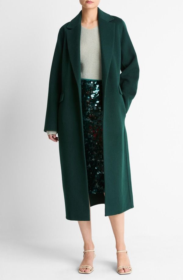 ヴィンス レディース アウター ジャケット・ブルゾン ウール コート Vince Classic Wool Blend Coat 377JunJuniper