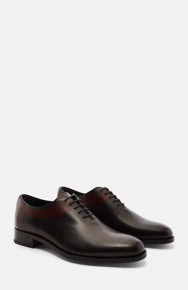 スカロッソ メンズ シューズ オックスフォード SCAROSSO Gianluca Oxfords Brown Calf ブラウン