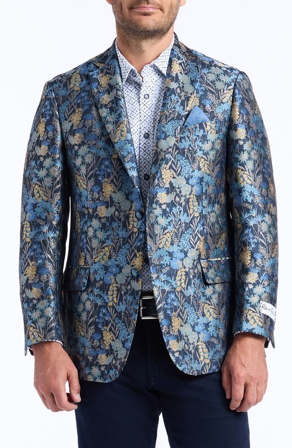 ロバートグラハム メンズ アウター ジャケット・ブルゾン フラワー柄 コート フラワー Robert Graham Radford Tailored Fit Floral Jacquard Sport Coat Multi マルチカラー