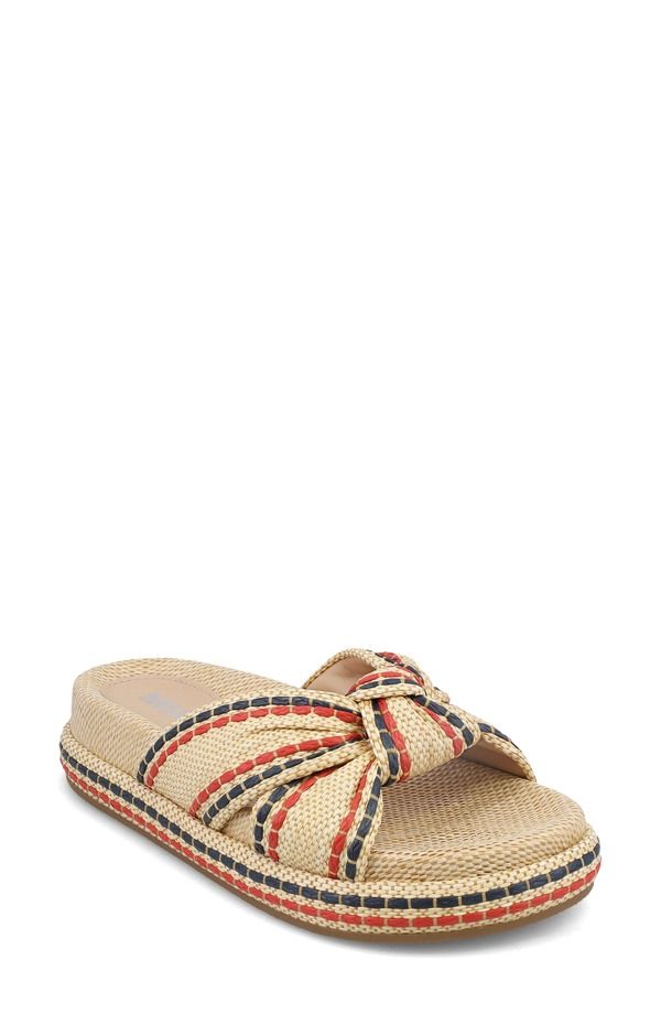 ミア レディース シューズ サンダル プラットフォーム MIA Giade Platform Sandal NatRedNavy ネイビー