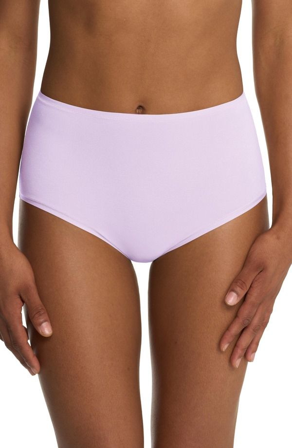 ナトリ レディース アンダーウェア パンツ ハイウエスト コットン Natori Bliss Bare Cotton High Waist Brief Pale Purple パープル