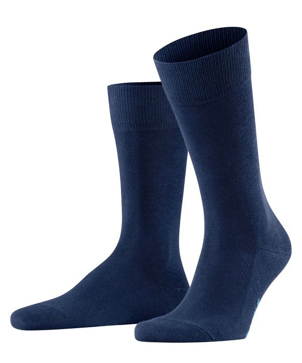 ファルケ メンズ アンダーウェア 靴下 コットン Falke Family Sustainable Cotton Socks Royal Blue ブルー