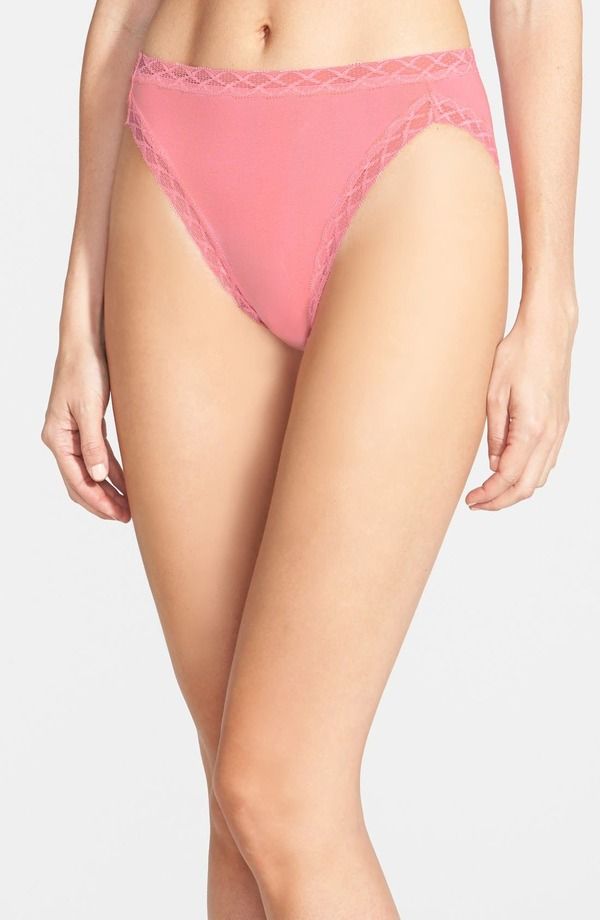 ナトリ レディース アンダーウェア パンツ コットン Natori Bliss Cotton French Cut Briefs Delic Rose 7,110円