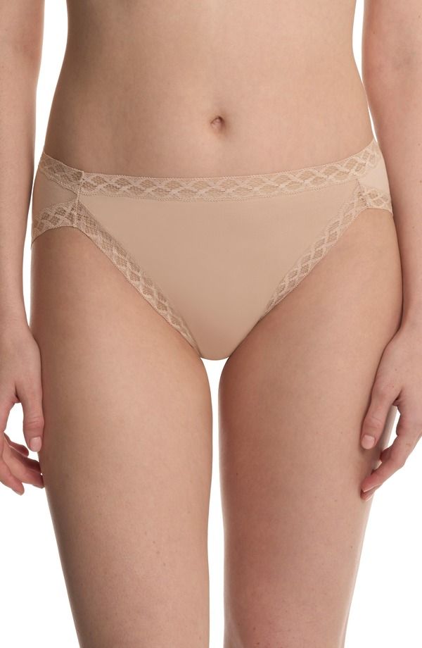 ナトリ レディース アンダーウェア パンツ コットン Natori Bliss Cotton French Cut Briefs Lt Mocha モカ