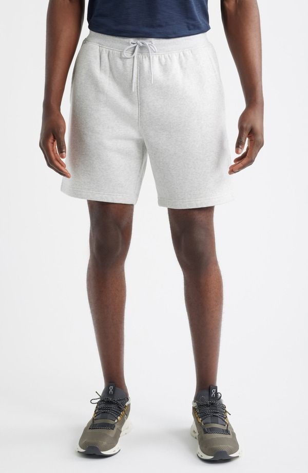 ゼラ メンズ ボトムス ハーフパンツ・ショーツ ショートパンツ フリース Zella Vital Fleece Performance Shorts Grey Fog Heather グレー