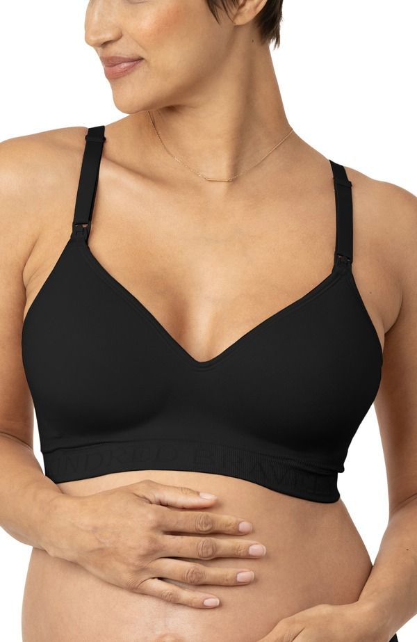 キンドリッド ブレイブリー レディース トップス Tシャツ マタニティ Kindred Bravely Sublime Contour Maternity Nursing BraSizing Available from BD Cup Black ブラック