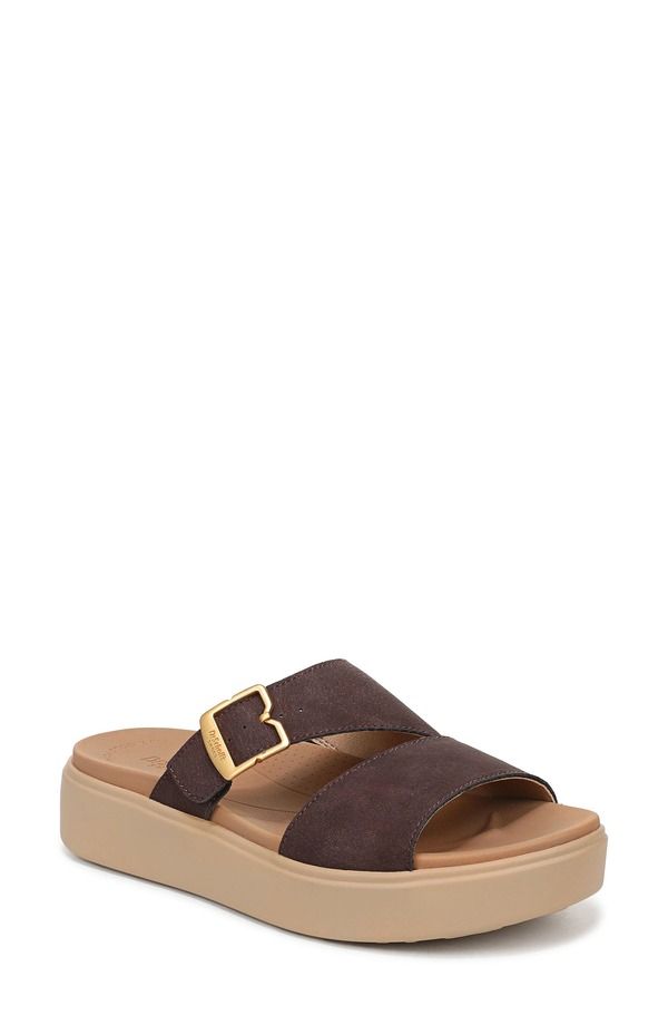 ドクター・ショール レディース シューズ サンダル Dr Scholls Madison Cloud Slide Sandal Dark Brown ブラウン