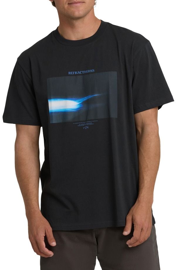 ビラボン メンズ トップス Tシャツ コットン Billabong Night Surf Premium Cotton TShirt Black Vintage ブラック
