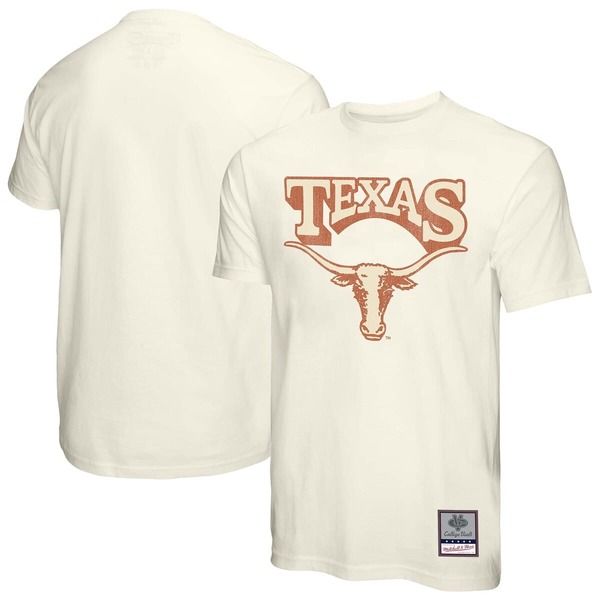 ミッチェルネス メンズ トップス Tシャツ ヴィンテージ Mens Mitchell Ness Cream Texas Longhorns Vintage Tone TShirt Cream クリーム 10,570円