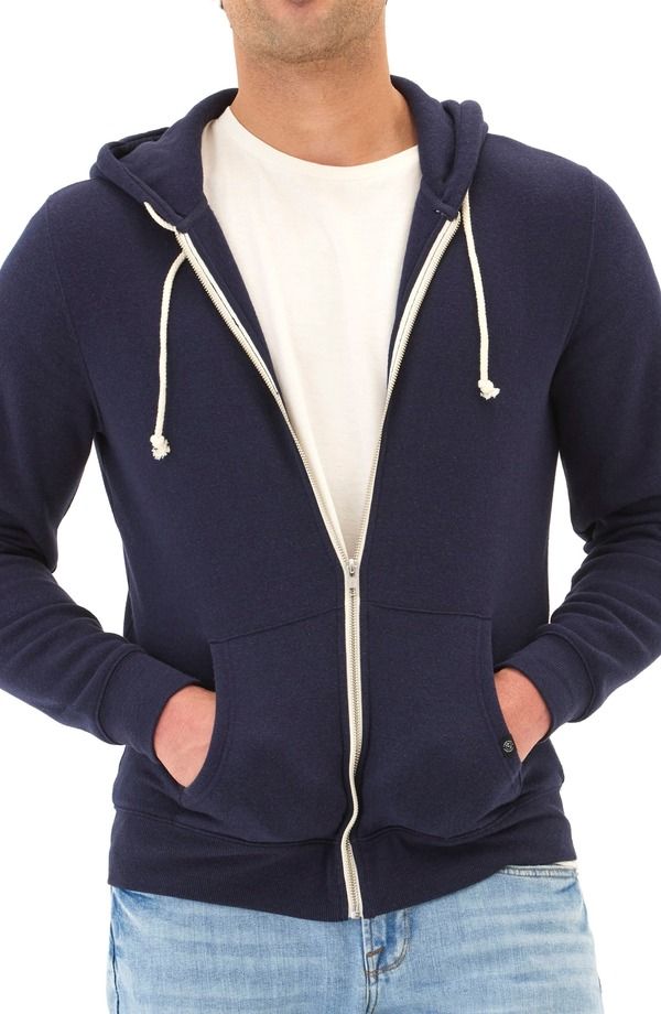 スレッズ・フォー・ソート メンズ アウター パーカー・スウェット フリース Threads 4 Thoughtrim Fit Heathered Fleece Zip Hoodie Stargazer