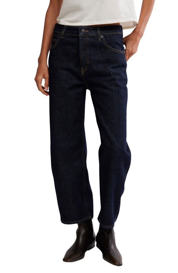 フリーピープル レディース ボトムス カジュアルパンツ ハイウエスト ジーンズ Free People Deep Trance High Waist Crop Jeans Rinse
