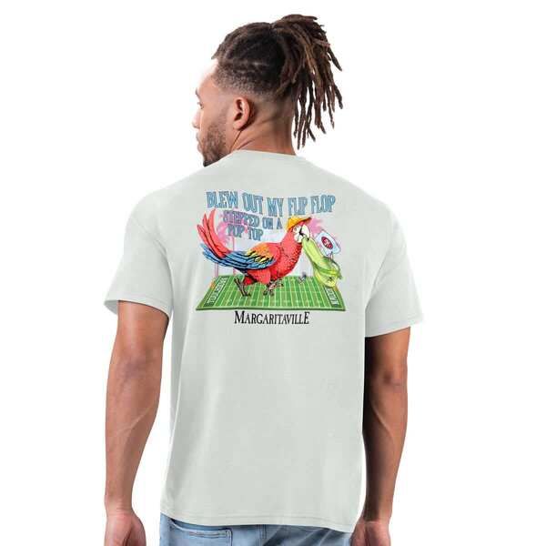 マルガリータビル メンズ トップス Tシャツ Mens Margaritaville Gray San Francisco 49ers Flip Flop TShirt Gray グレー マルガリータビル メンズ トップス Tシャツ Mens Margaritaville Gray San Francisco 49ers Flip Flop TShirt Gray グレー