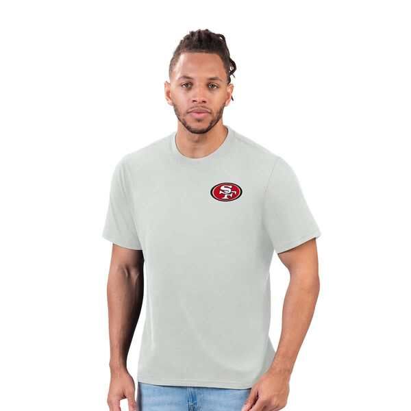 マルガリータビル メンズ トップス Tシャツ Mens Margaritaville Gray San Francisco 49ers Flip Flop TShirt Gray グレー マルガリータビル メンズ トップス Tシャツ Mens Margaritaville Gray San Francisco 49ers Flip Flop TShirt Gray グレー