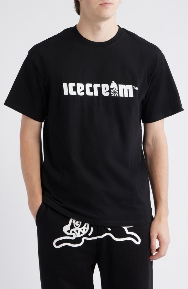 アイスクリーム メンズ トップス Tシャツ グラフィック ICECREAM Classico Graphic TShirt Black ブラック