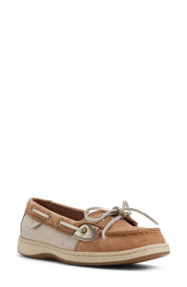 スペリー レディース シューズ スリッポン・ローファー Sperry Angelfish Loafer Tan タン