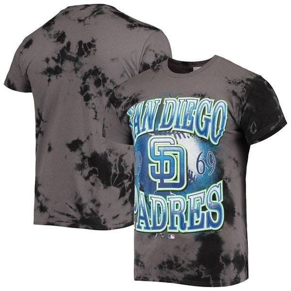 フォーティーセブン メンズ トップス Tシャツ ヴィンテージ Mens 47 Charcoal San Diego Padres Wonder Boy Vintage Tubular TShirt Charcoal チャコール