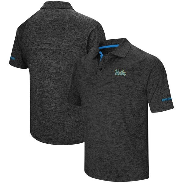 コロシアム メンズ トップス ポロシャツ トール ダウン Mens Colosseum Black UCLA Bruins Big Tall Down Swing Polo Black ブラック