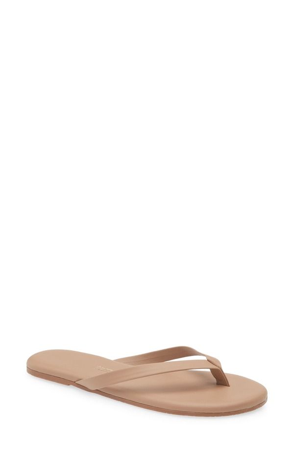 ティキーズ レディース シューズ サンダル レザー TKEES The Boyfriend Leather Flip Flop Beach Bum