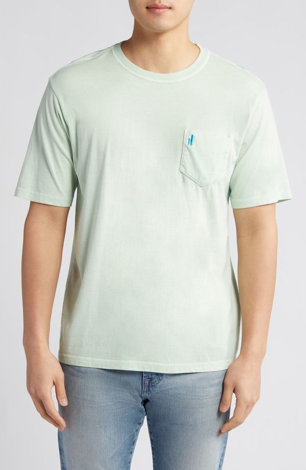 ジョニー オー メンズ トップス Tシャツ johnnieO Dale 20 PocketShirt Pistachio