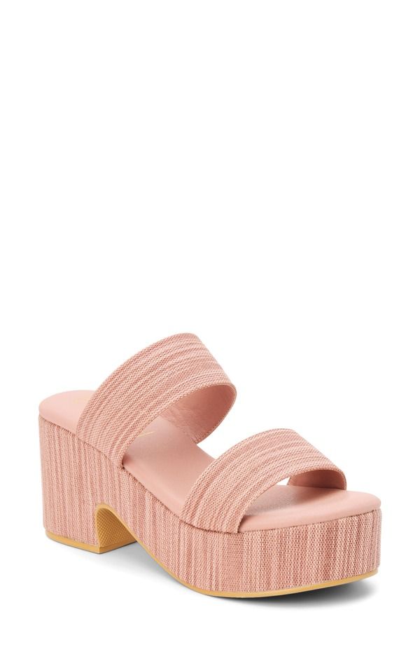 ココナッツバイマッテシィ レディース シューズ サンダル プラットフォーム Coconuts by Matisse Ocean Avespadrille Platform Slide Sandal Blush ブラッシュ