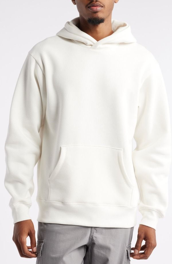 ビーピー メンズ アウター パーカー・スウェット フリース BP Fleece Hoodie Ivory Egret アイボリー