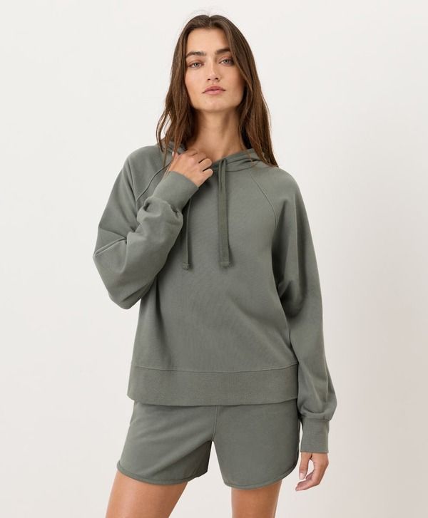 パクト レディース アウター パーカー・スウェット ニット Pact CloudKnit Hoodie Castor Green グリーン