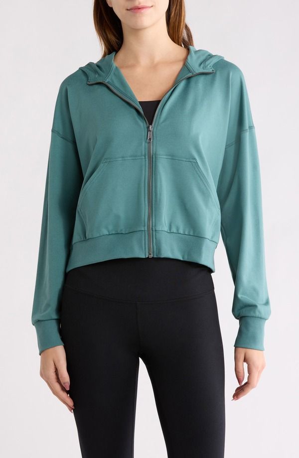 ビュオーリ レディース アウター パーカー・スウェット Vuori Halo Modern Zip Hoodie Bluegrass Heather ヘザー