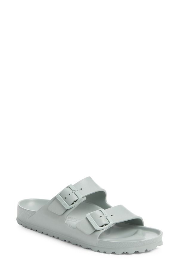 ビルケンシュトック レディース シューズ サンダル Birkenstock Arizona Essentials Waterproof Slide Sandal Pure Sage セージ
