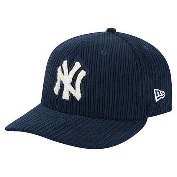 ニューエラ メンズ アクセサリー 帽子 Mens New Era Navy New York Yankees Chenille Pop 59FIFTY Fitted Hat Navy ネイビー