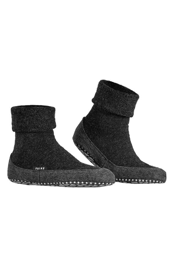ファルケ メンズ シューズ サンダル ウール Falke Cozyshoe Wool Blend Sock Slippers Anthracite