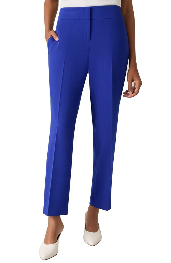 カスパール レディース ボトムス デニムパンツ ストレート KASPER Ava Straight Leg Pants Royal Signature 18,115円