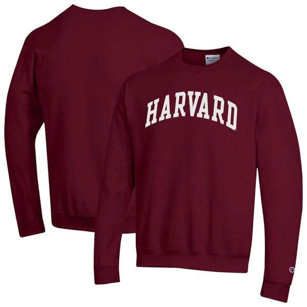 チャンピオン メンズ アウター パーカー・スウェット シャツ フリース Mens Champion Crimson Harvard Crimson Basic Arch Fleece Pullover Sweatshirt Crimson クリムゾン